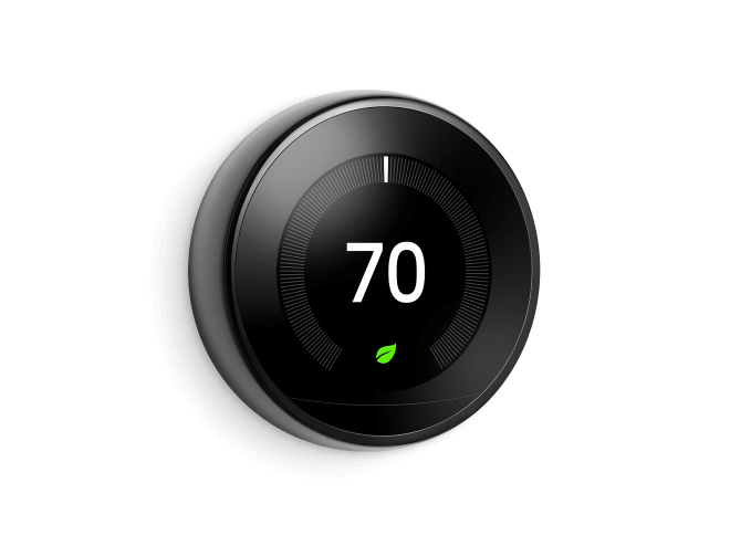Nest Learning Thermostat. Available in 6 colors. See if you're eligible.
