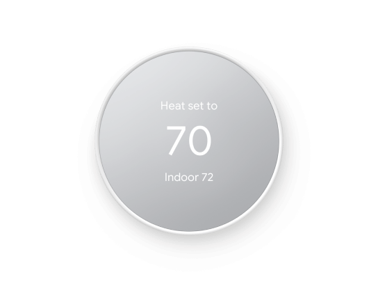 Nest Thermostat. Disponible en 4 colores. Cumples con los requisitos. Más información